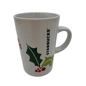 Starbucks Mug 2011 Holly Design Coffee Tea Mug